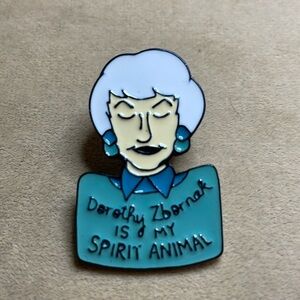 Golden Girls Dorothy Lapel Pin